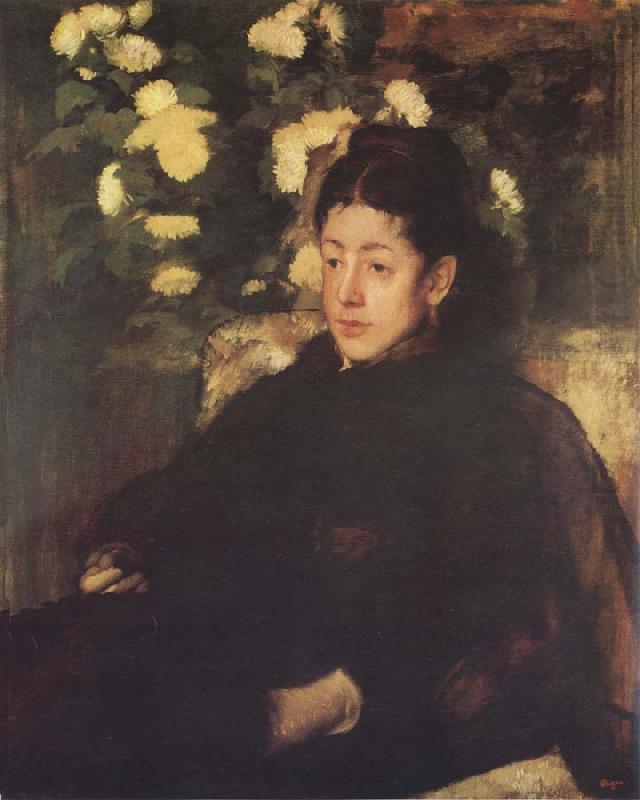 Portrait, Edgar Degas